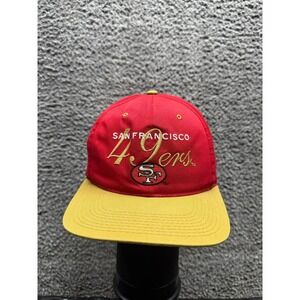 Vintage Drew Pearson Companies San Francisco 49ers Snapback Hat Unisex One Size